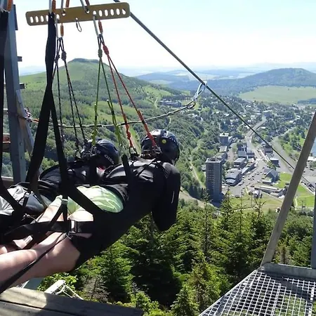 Terrasse Pied Des Pistes Coeur Station Wifi Appartement Besse-et-Saint-Anastaise