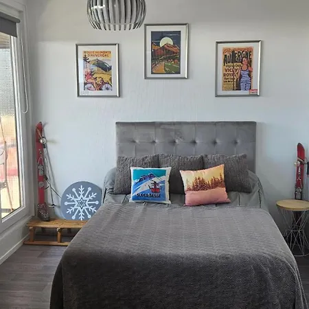 Appartement Terrasse Pied Des Pistes Coeur Station Wifi *