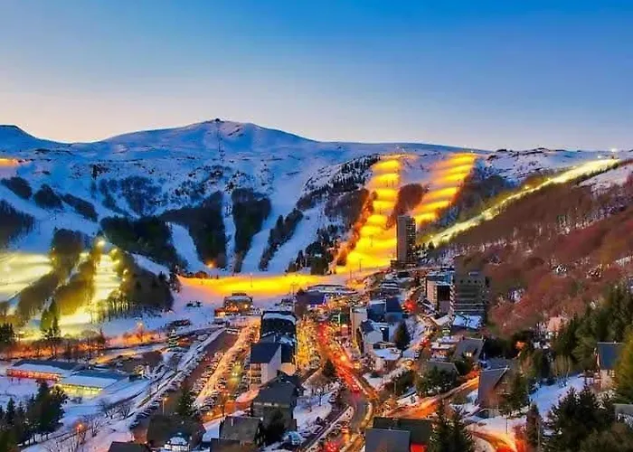 Terrasse Pied Des Pistes Coeur Station Wifi * Besse-et-Saint-Anastaise