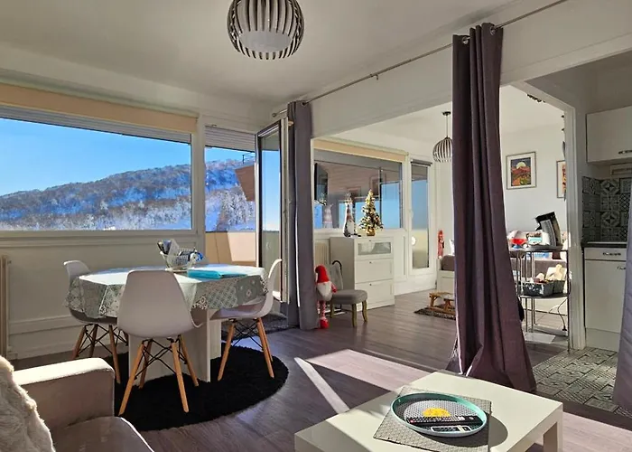 Appartement Terrasse Pied Des Pistes Coeur Station Wifi